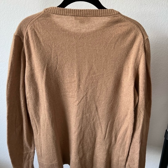 saks Fifth Ave Women’s “Ciao” Cashmere Sweater Size Medium - Picture 4 of 7